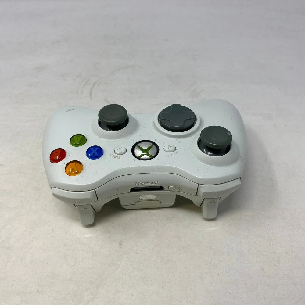 Microsoft‎ Xbox 360 Wireless Controller White X801769-004 For Parts or Repair